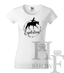 Westernové tričko dámské - Kruh Equitation