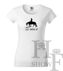 Westernové tričko dámské - Trail/Show it!