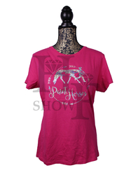 Tričko Capri dámské růžová - Paint Horses